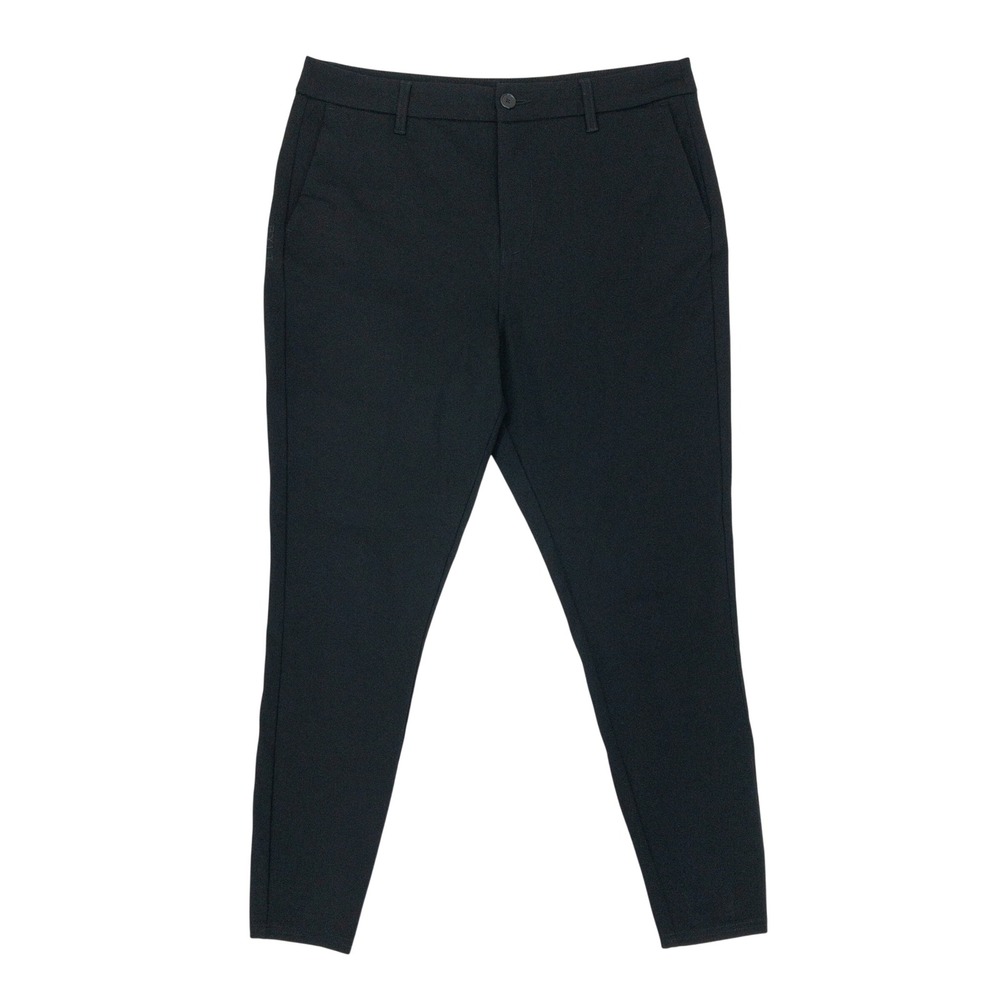 BYLT Everyday Pant Womens XL Black Tapered High Rise Performance Trousers